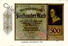 Alemania - 500 Marcos 1922
