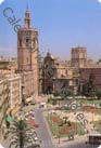 Valencia - Plaza de la Reina y el Miquelet