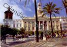 Cadiz - Plaza San Juan de Dios y ayuntamiento