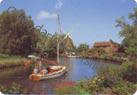 Inglaterra - Windmill canal boat