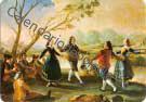 Goya - Baile a orilla del Manzanares
