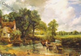 John Constable - La carreta de heno